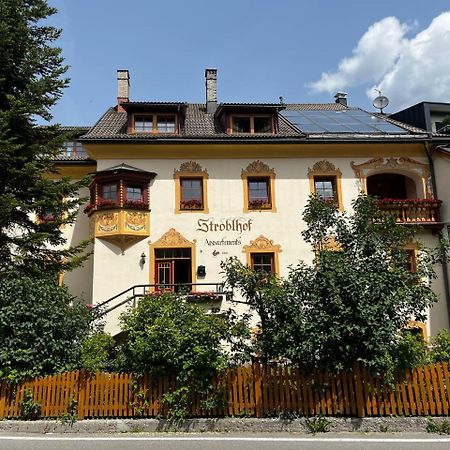 Stroblhof Toblach-Dobbiaco Exterior foto