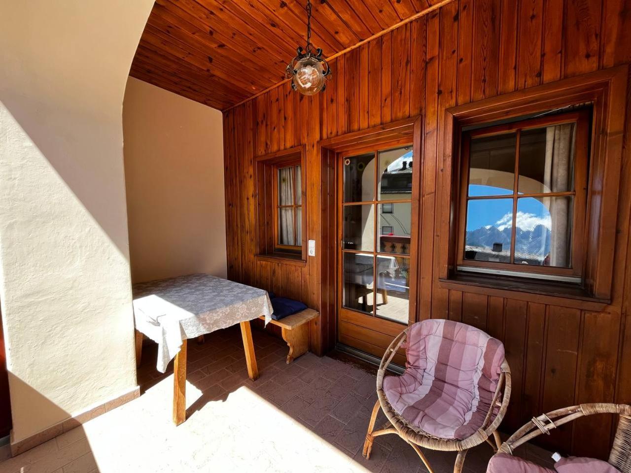 Stroblhof Toblach-Dobbiaco Exterior foto